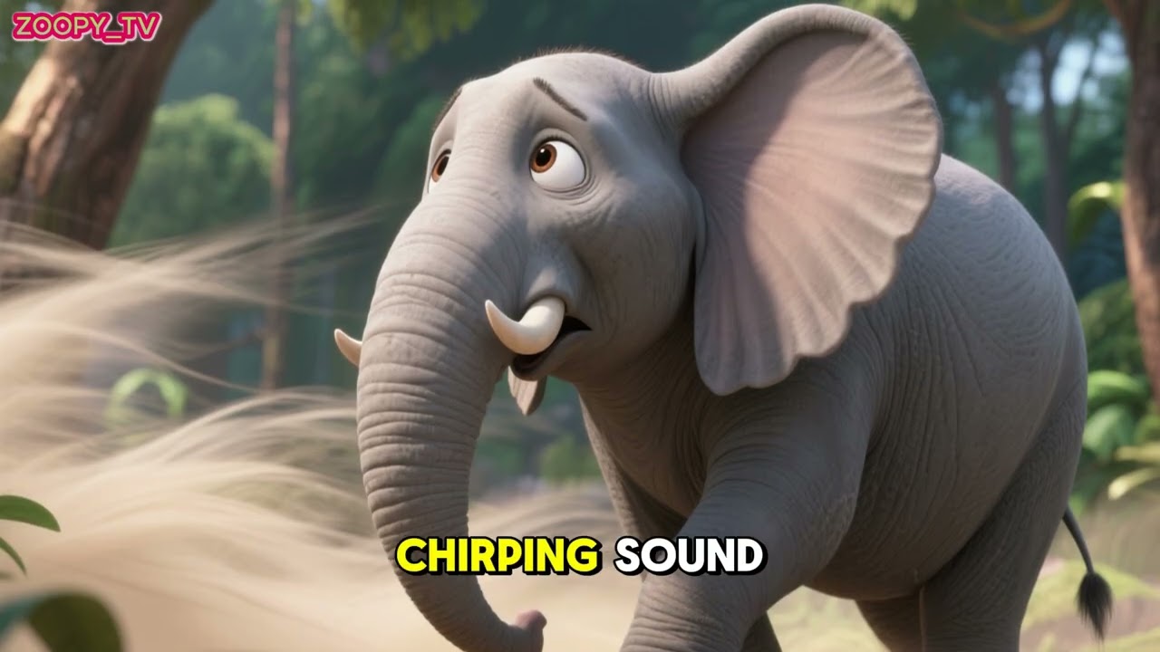 The Big Elephant That Was Gentle and Helpful | A Story About Strength and Kindness