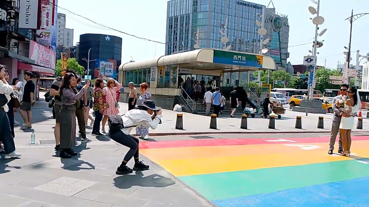 ximending/MRT ximen station exit 6/the RED HOUSE TAIPEI @zakketv22