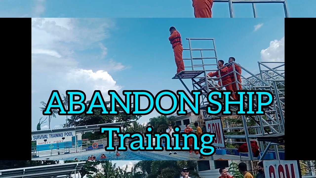 How to Abandon Ship Training | AGRO AIFCP - MARITIME TRAINING CENTER