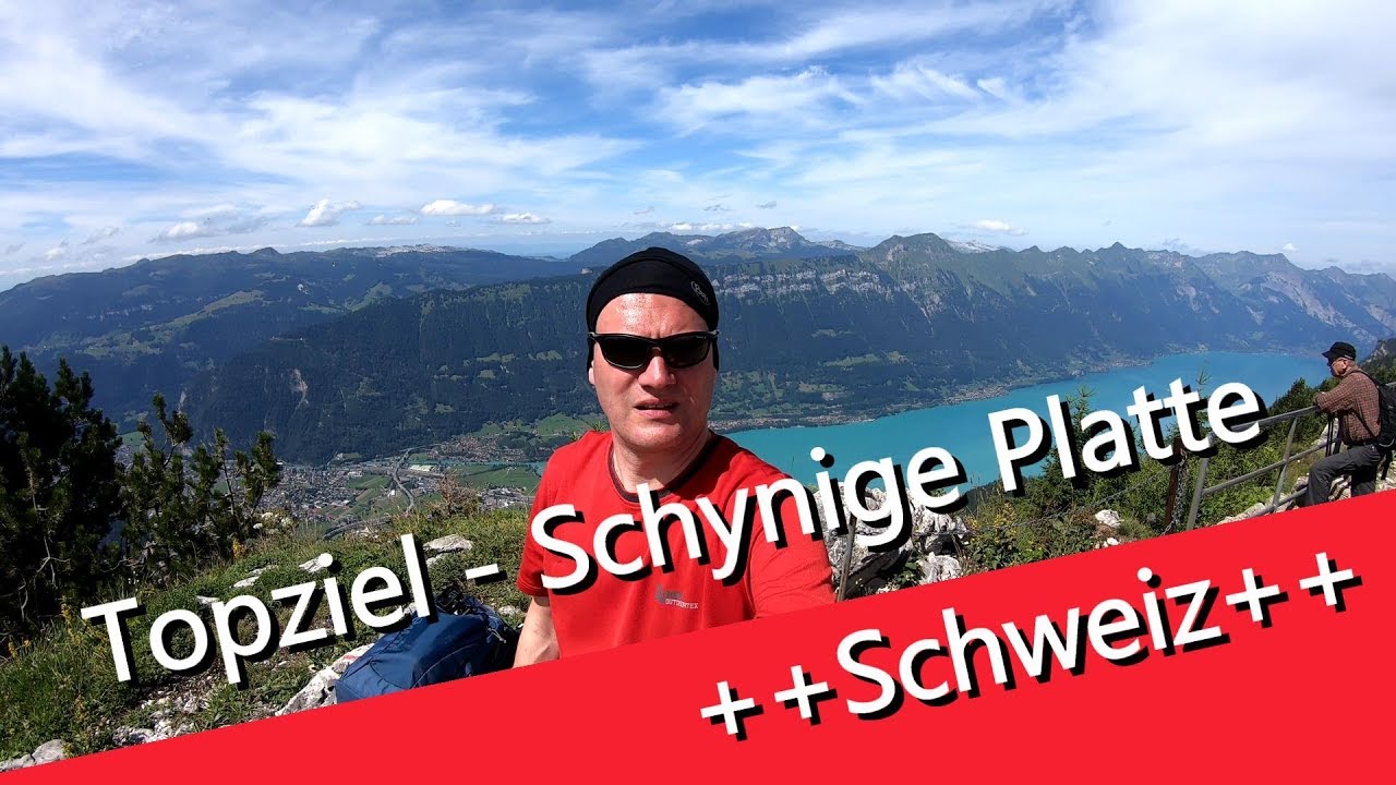 Switzerland - Fahrt zur die Schynige Platte - Wanderung auf der Schynigenplatte 4K