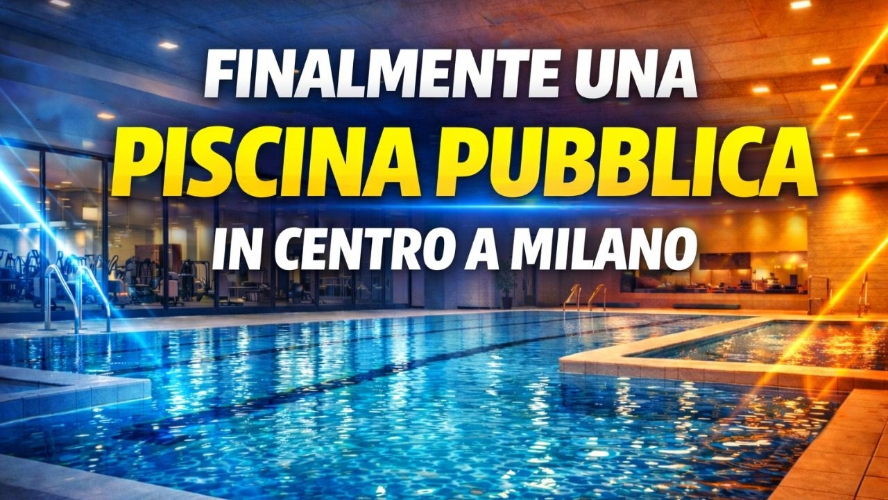 Finalmente una piscina pubblica nel centro di Milano. Apertura nei prossimi mesi
