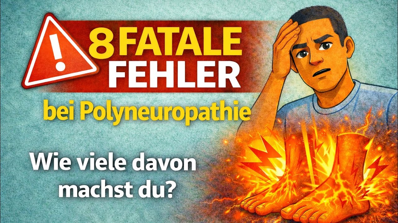 Polyneuropathie: Diese 8 Fehler verschlimmern deine Schmerzen