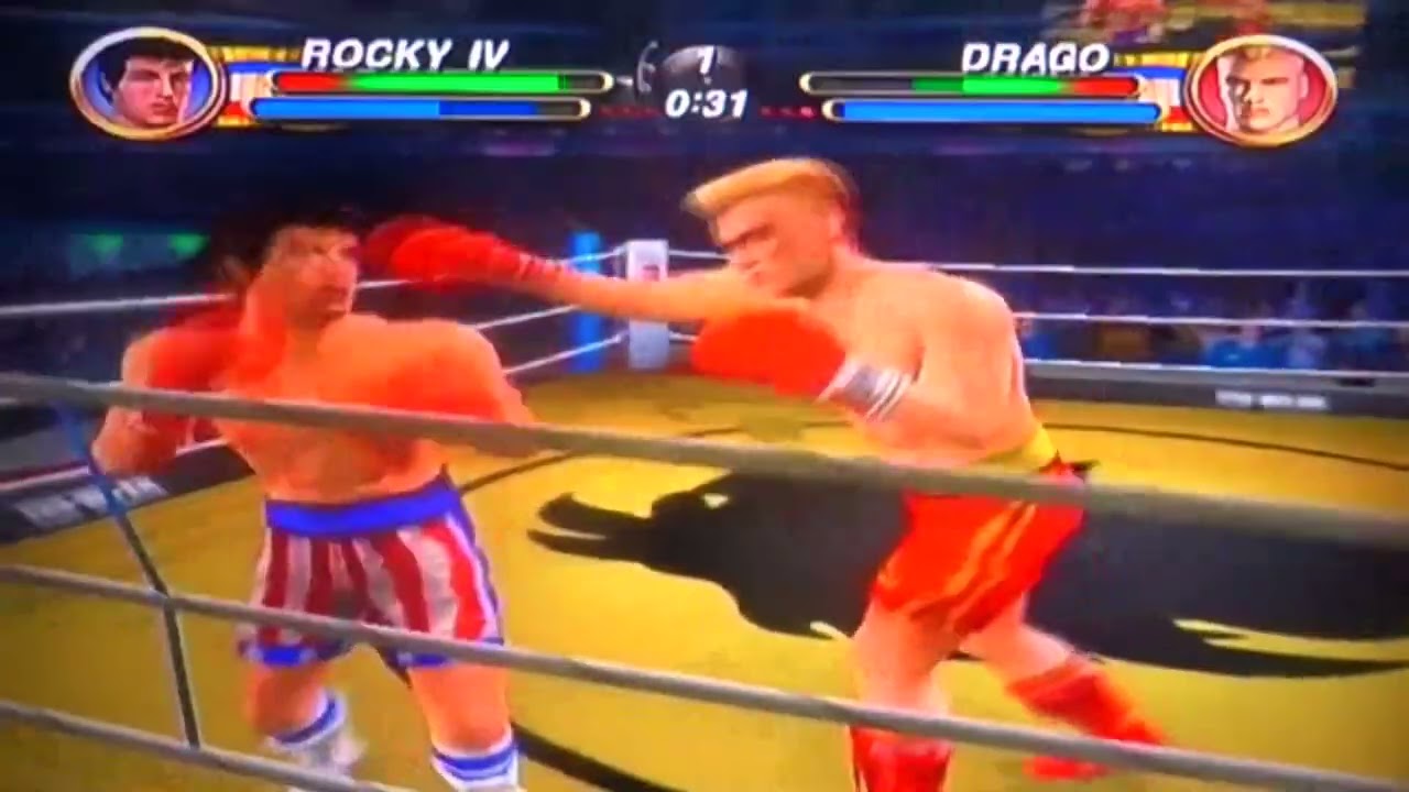Rocky, gameplay, Rocky Balboa vs Ivan Drago