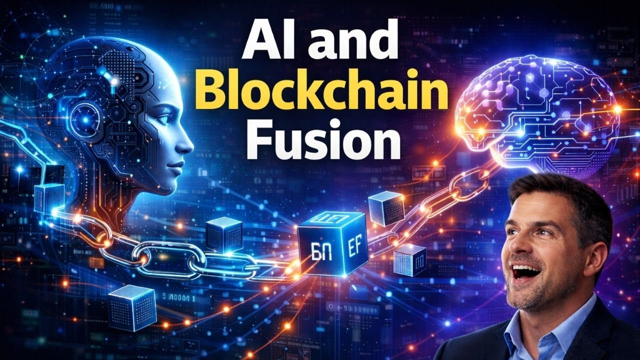 Sztuczna inteligencja spotyka technologię blockchain w 2026 roku 🤖⛓️||#aiblockchain #web3ai @Bloc...