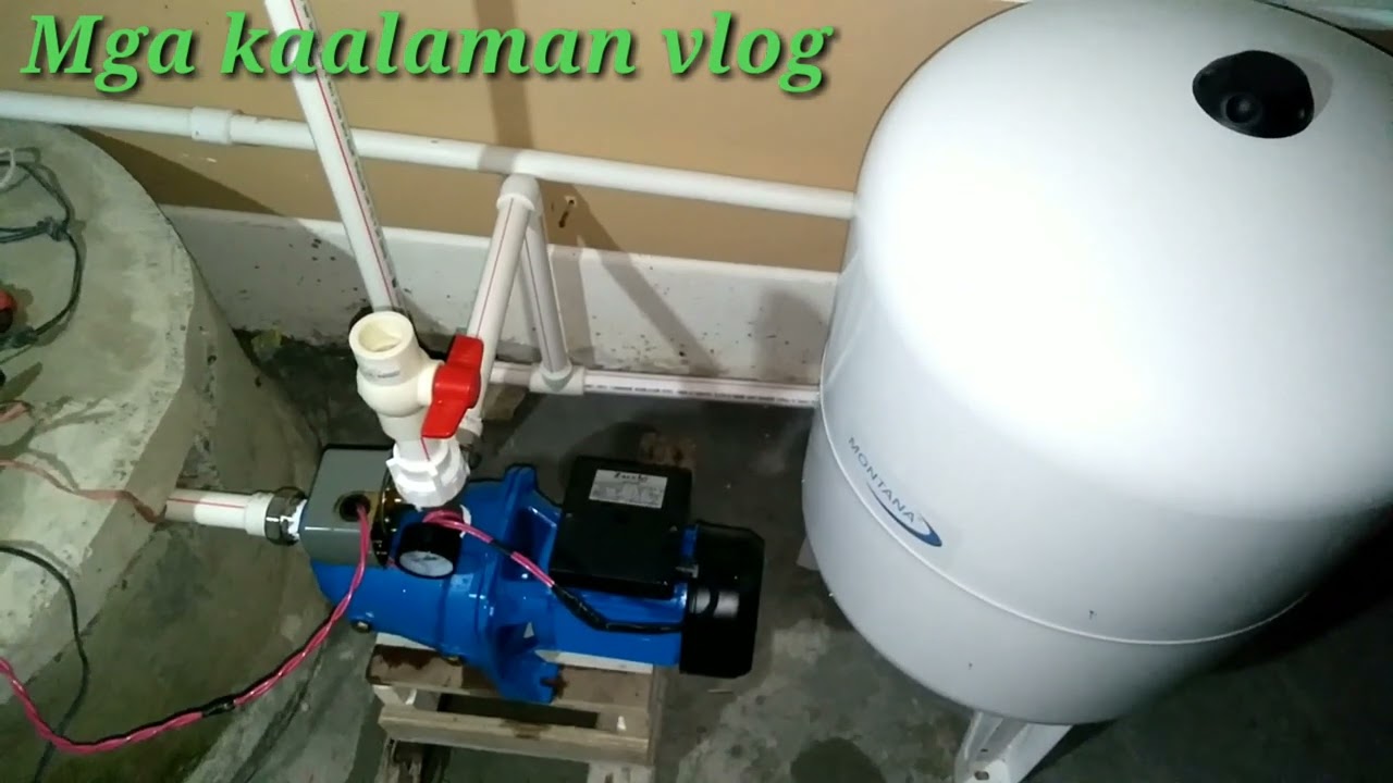 Multi Media filtration and Pressure Bladder tank 100 liters Sapat nga ba pang all house?😱