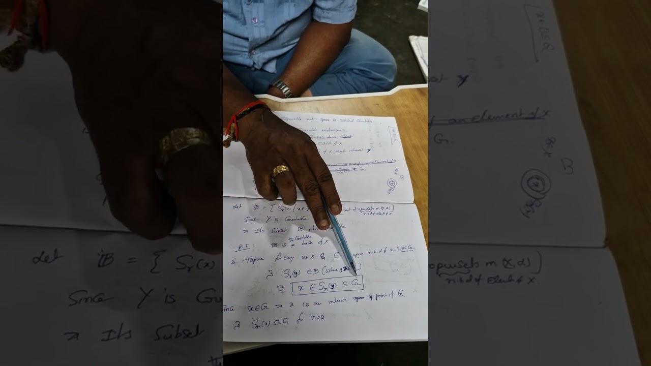 IMPORTANT THEOREM: Every separable metric space is second countable . (explanation given)