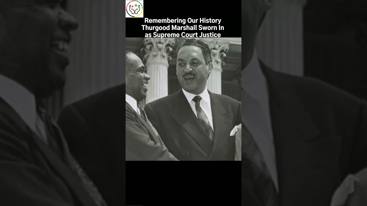 Remembering Our History | Thurgood Marshall Sworn in as Supreme Court Justice #aspirehistory