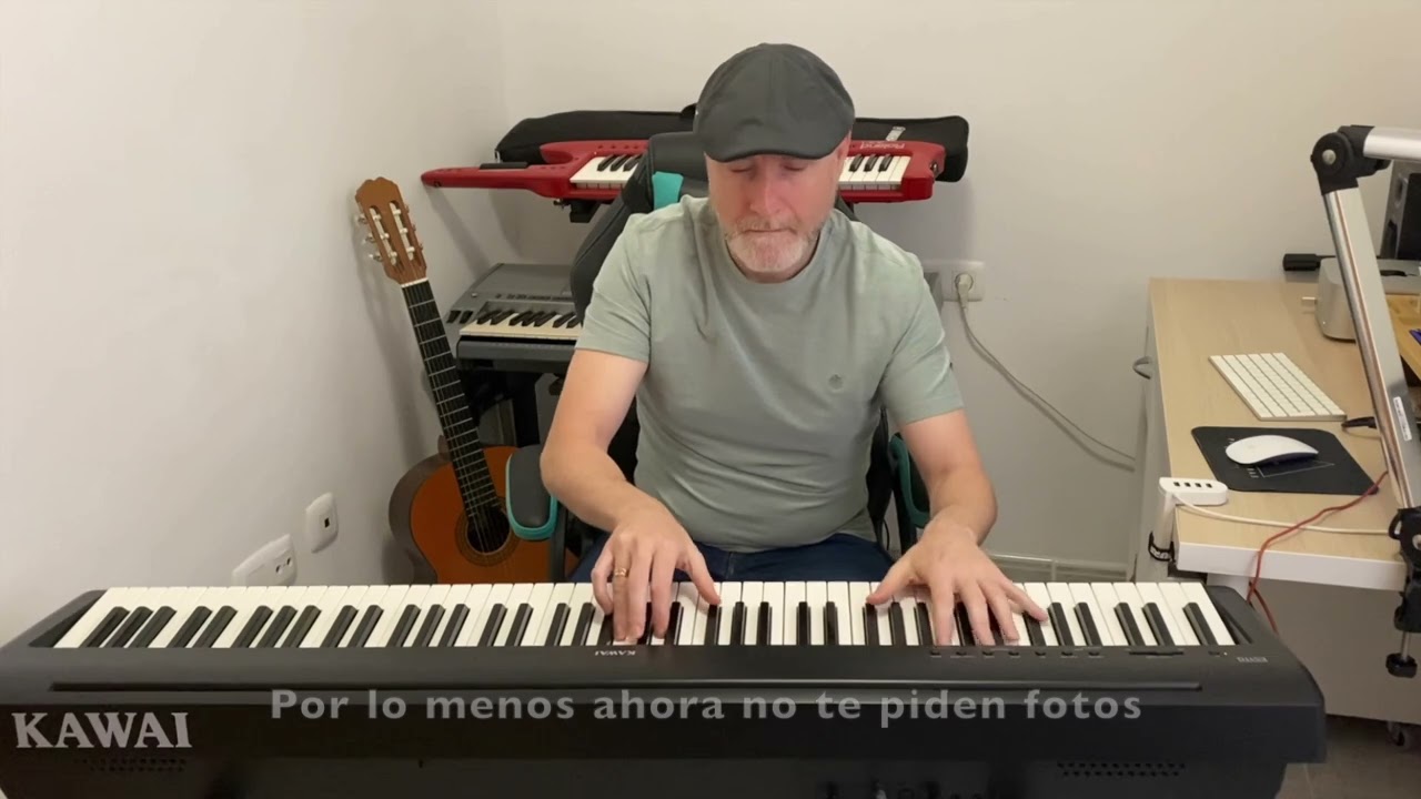 Lo que hay x aquí (Rels B) - Piano Solo Cover