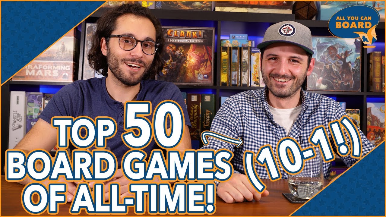 Top 50 Board Games of ALL-TIME! | 10-1 (Top 10 Board Games of All-Time!)