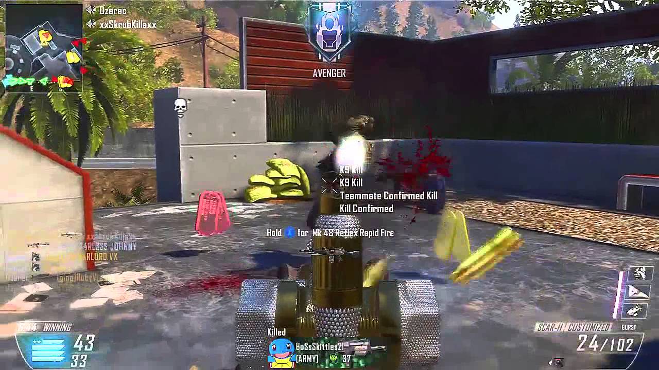 Black Ops 2: 127-1 Scar H Select Fire (Best Burst Weapon + My Fav Gun)