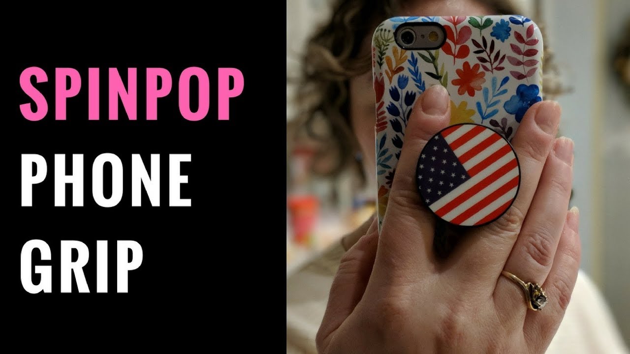 SpinPop - Universal Phone Grip & Holder | Unboxing | Demo | Review