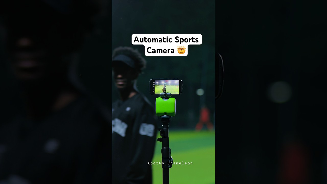 Clever Sports Camera for YOU⚽️ 🏀 🏒 🎾 🏈 🏉 🥍 🏸 - (Automatically tracks and records).