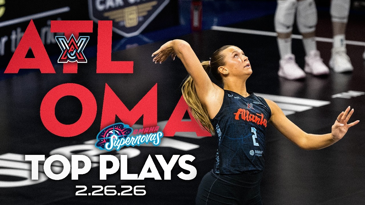 Atlanta Vibe Top Plays vs  Omaha Supernovas | Feb 26, 2026