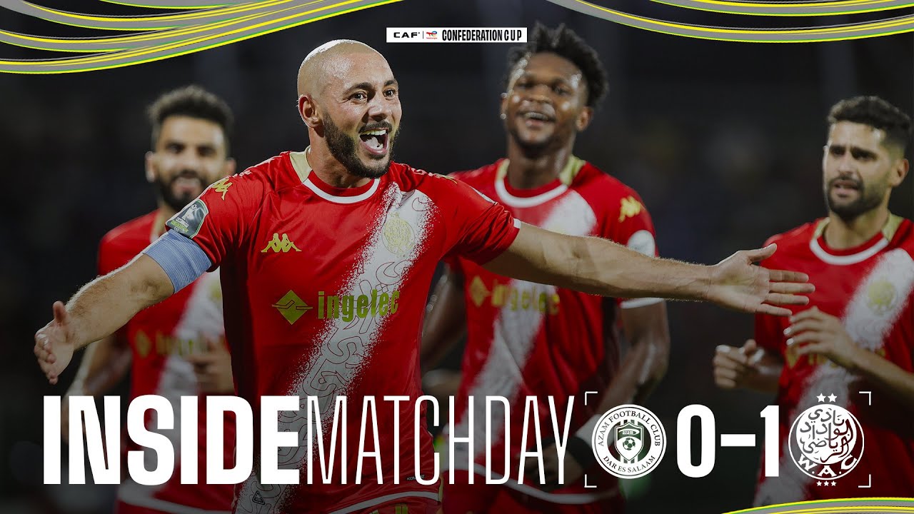 Inside the Match | Victory in Zanzibar – Wydad AC Beat Azam FC 1–0 💪🏟️