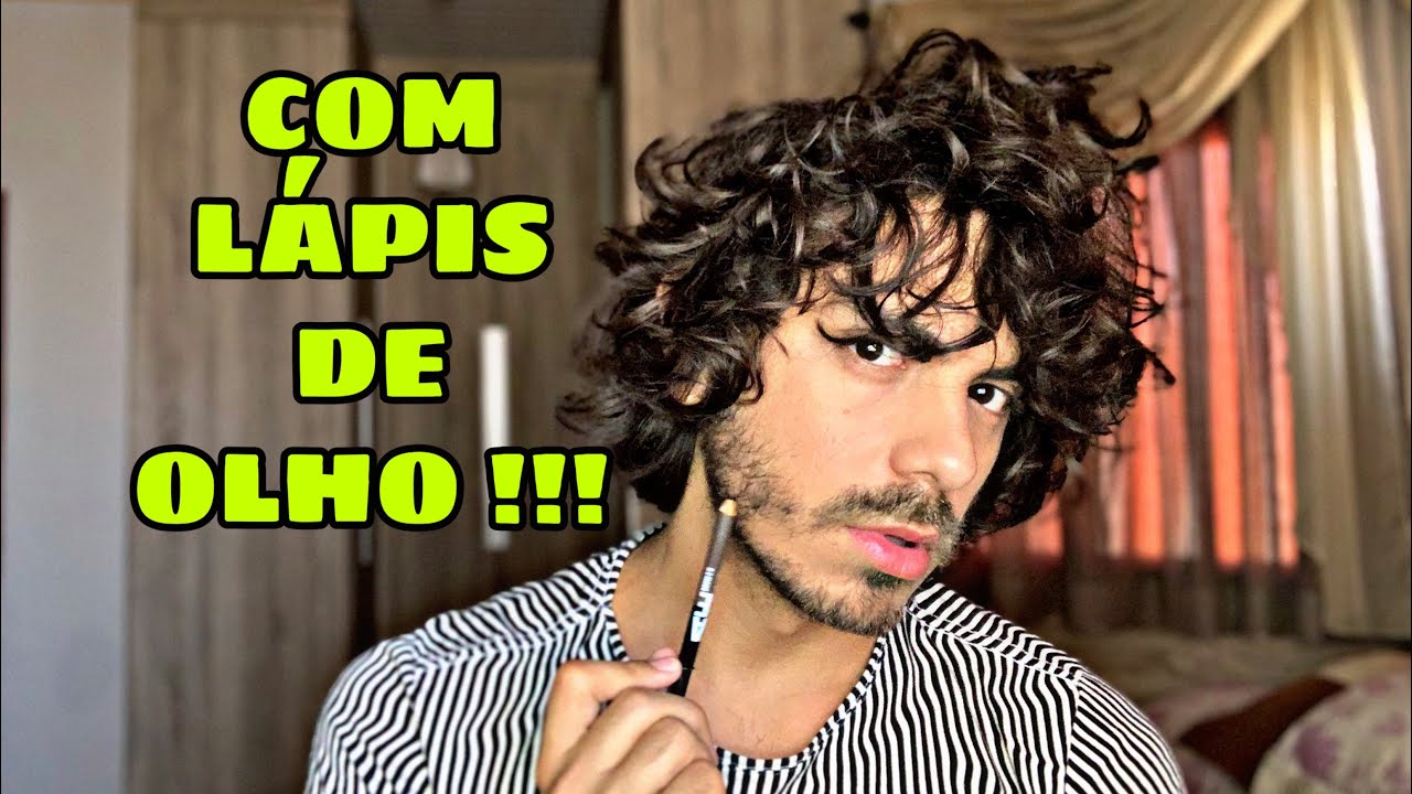 Como preencher a barba com lápis de olho ( FÁCIL FÁCIL)