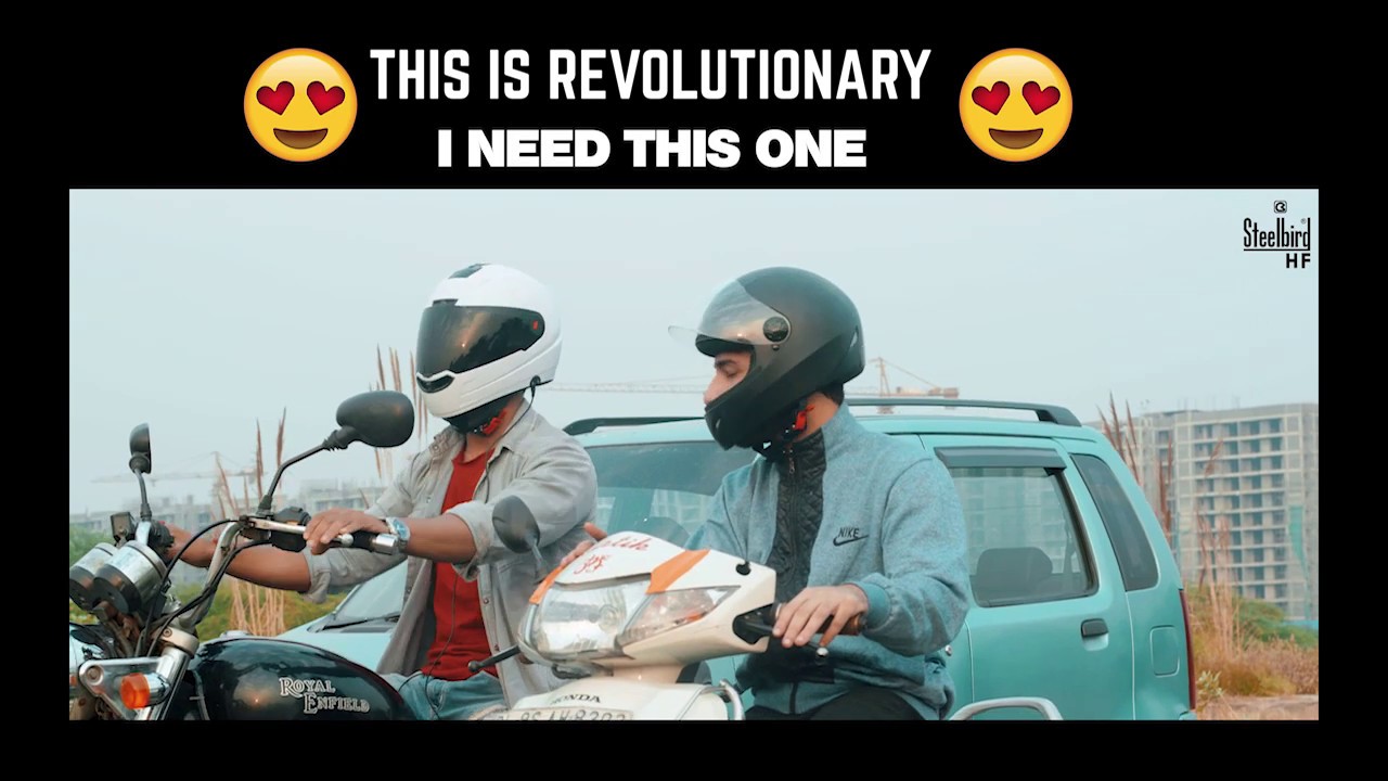 SBA-1 HF ( HANDSFREE HELMET ) by STEELBIRD AIR Helmets