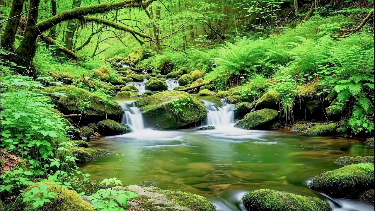 Soothing River Sound for Deep Sleep | Natural White Noise for Wellness & Calm Mind