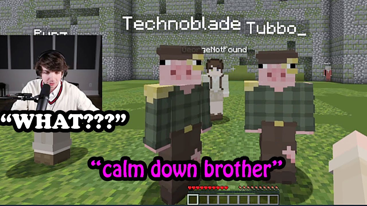TUBBO AND TECHNO'S CHARACTERS ARE BROTHERS AND TALES FROM THE SMP PRESENTS: The Maze