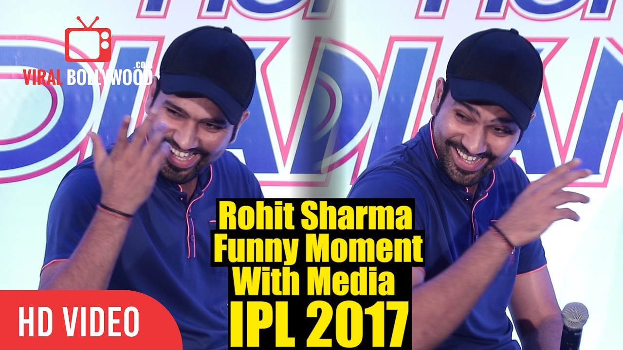 Mumbai Indians Rohit Sharma Funny Answer To Reporter | Comparing IPL And International Cricket