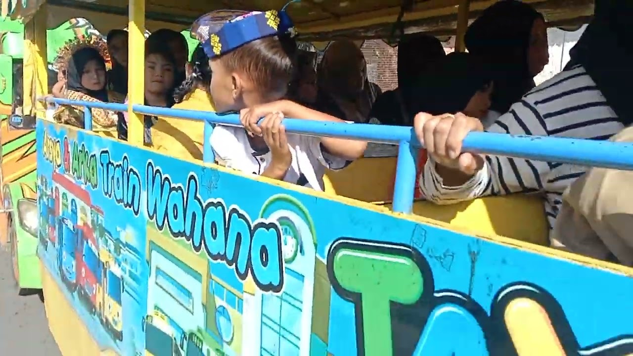 TK AS SHOBIRIN Bertamasya pakai Odong Odong.