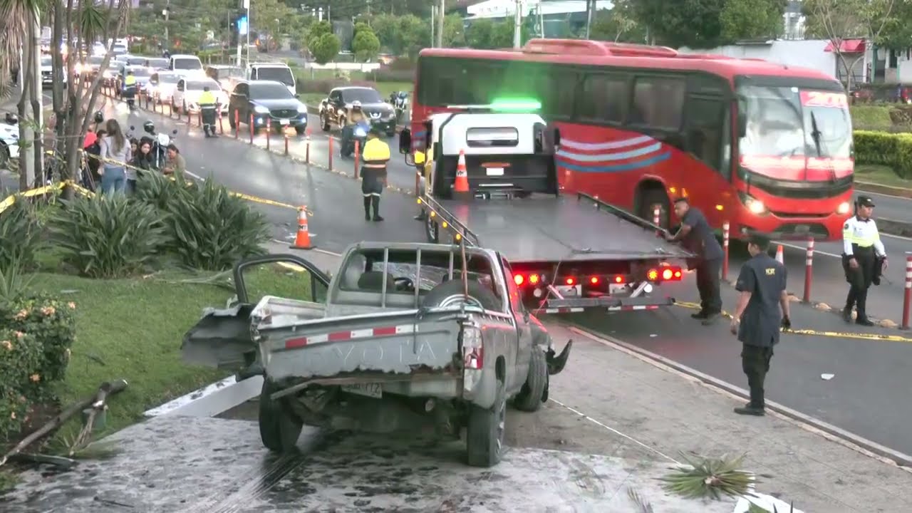 Una mujer falleció en accidente de rastra en bulevar de Los Próceres