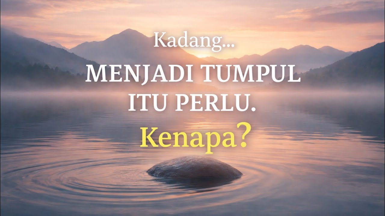 Tumpul – A Contemplative Song About Humility and Inner Growth