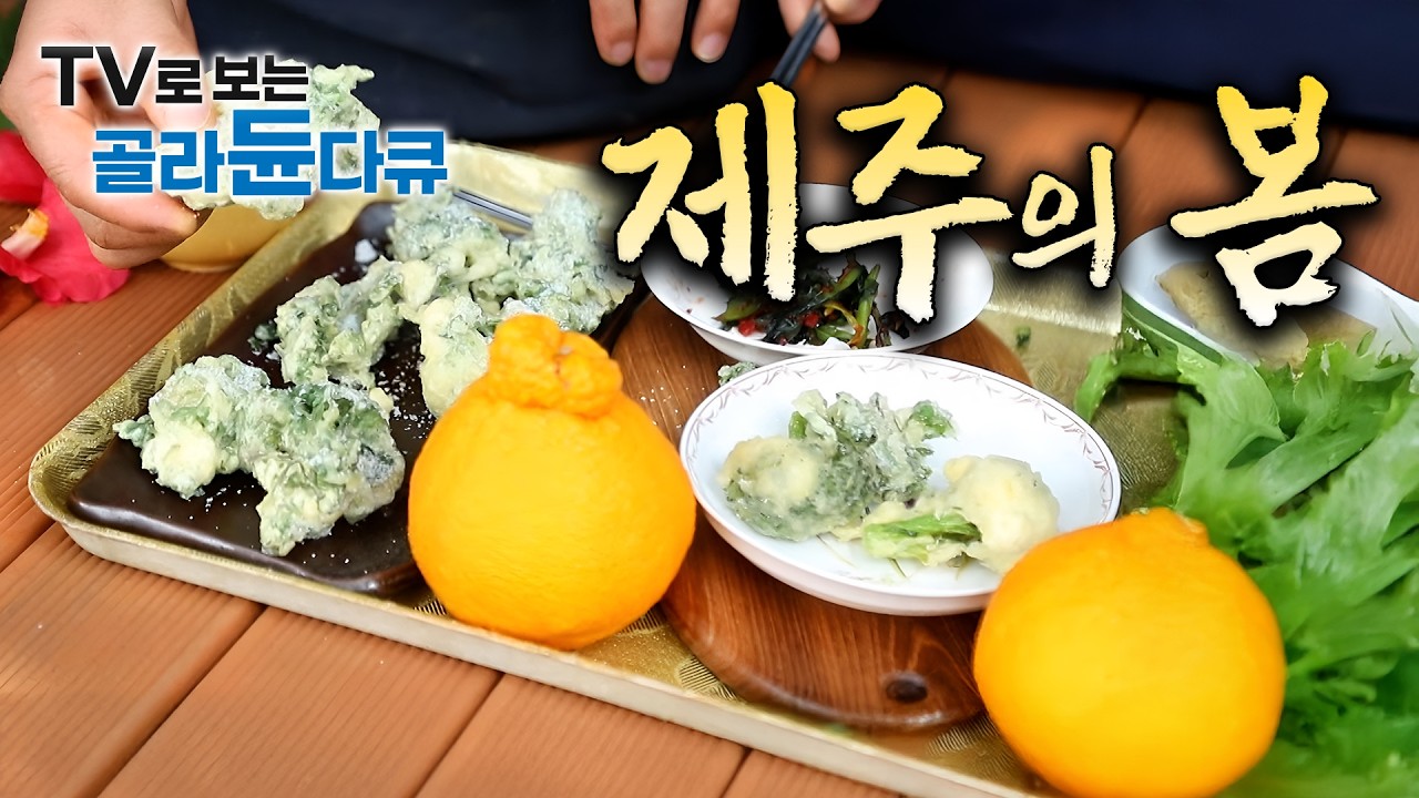 놀멍 쉬멍 30분 순삭⚠️ 제주 도민들만 아는 '진짜 제주'의 봄. 갓 딴 달래 밥상부터 600년 전통 지붕 잇기까지, 도민들의 진짜 봄날 이야기｜한국기행｜#골라듄다큐