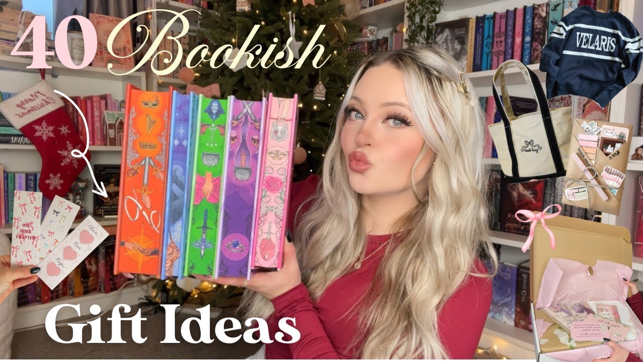 40 идей книжных подарков 📖✨ | ГИД ПО КНИЖНЫМ ПОДАРКАМ 💗 [bookmas]
