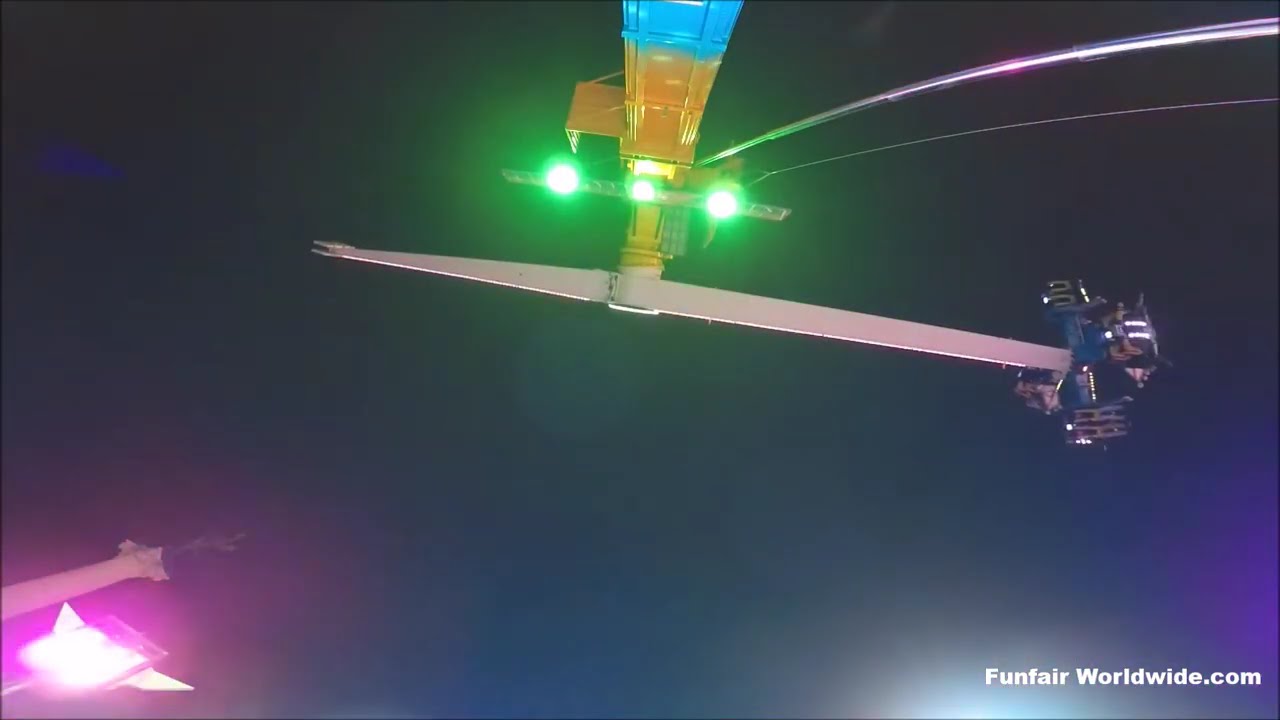 NEW WORLD XXL: INTENSE INSANE ADRENALINE THRILL RIDE @ FOIRE AUX PLAISIRS DE BORDEAUX (FRANCE) 2016