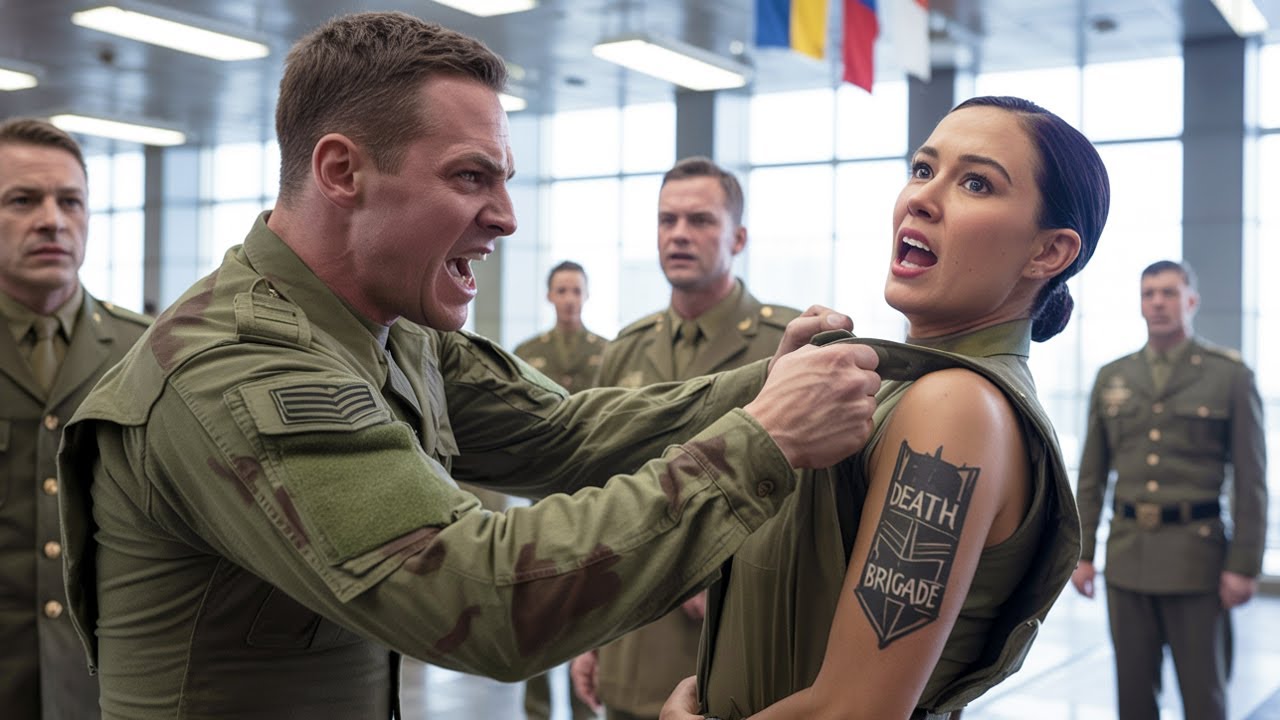They Told Her to Leave the Uniform — Went Silent Seeing Her Death Brigade Tattoo