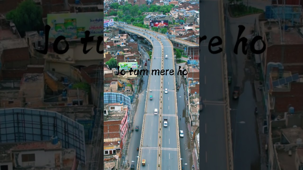 Multan From Above: Breathtaking Drone Tour of 9 No. Chowk Multan | Journey with Muneeb