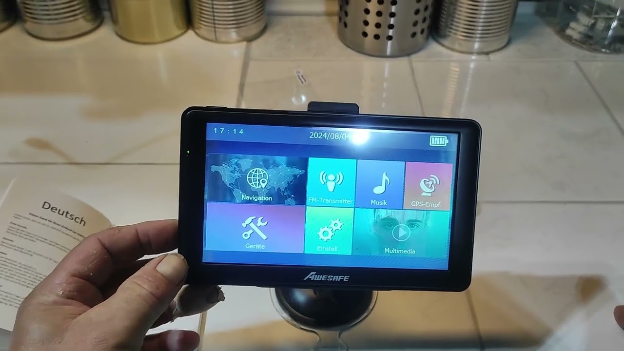 AWESAFE Navigationsger&auml;te f&uuml;r Auto LKW 7 Zoll GPS Navigation, Top Navigation zum super Preis!