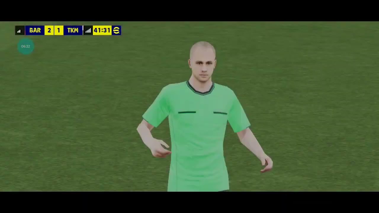 Partida testando xabi Alonso na divisão 