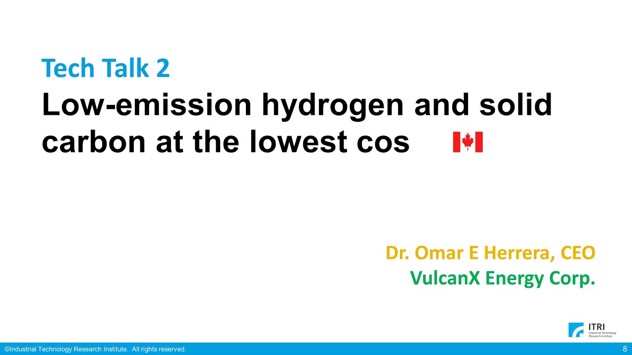 VulcanX Energy ｜Low-emission hydrogen and solid carbon at the lowest cost