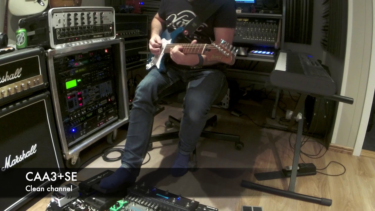 Mesa Boogie Studio Preamp vs CAA 3+SE