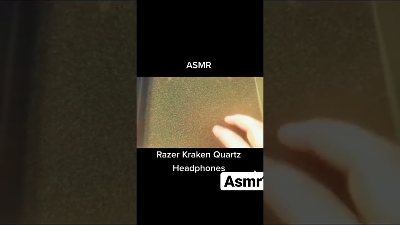 Asmr Kraken Quartz Razer headphones unboxing 