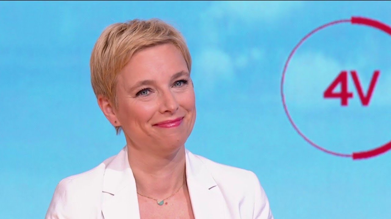 Clémentine Autain - Députée de La France insoumise de Seine-Saint-Denis - Les 4 vérités - 27/04/2022