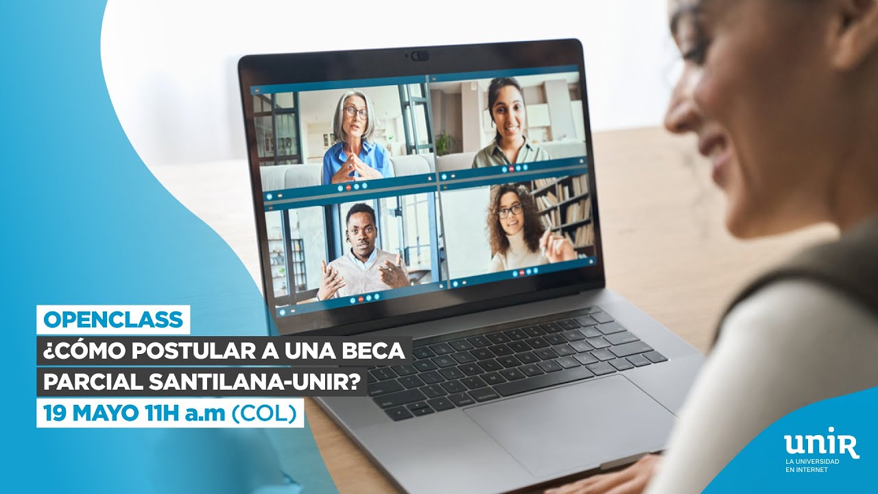 ¿Cómo postular a una Beca Parcial Santillana-UNIR?