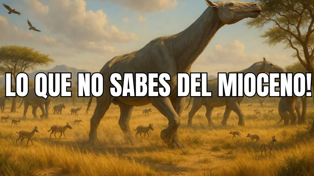 El Mioceno: Cuando los animales eran GIGANTES