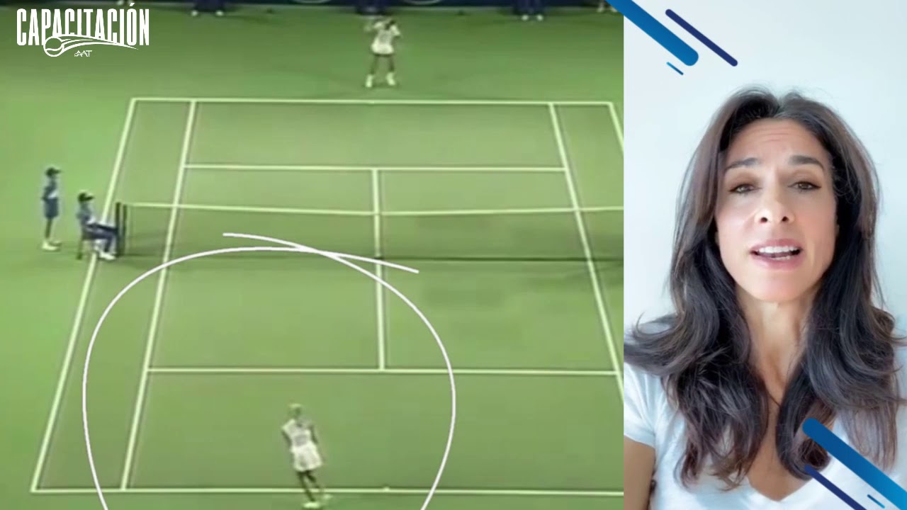 Gabriela Sabatini: una clase de revés con slice