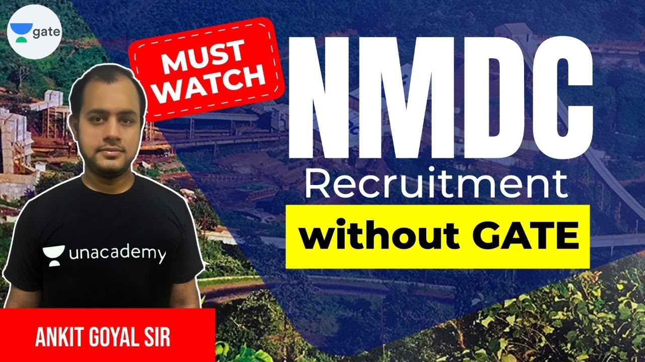 NMDC Recruitment without GATE | Must Watch | #Ankitgoyal
