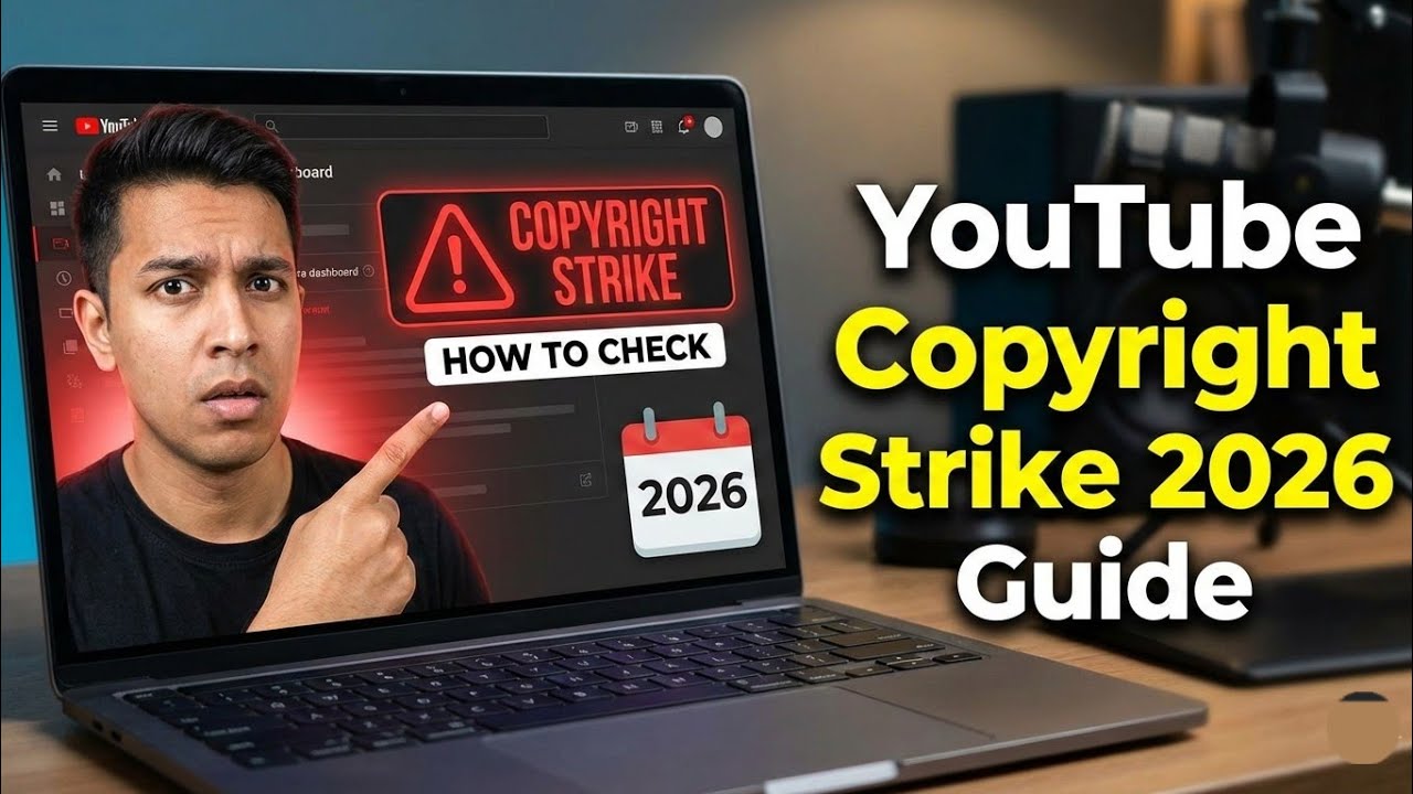 How To Check Copyright Strike On YouTube | Copyright Strike Explained (2026)