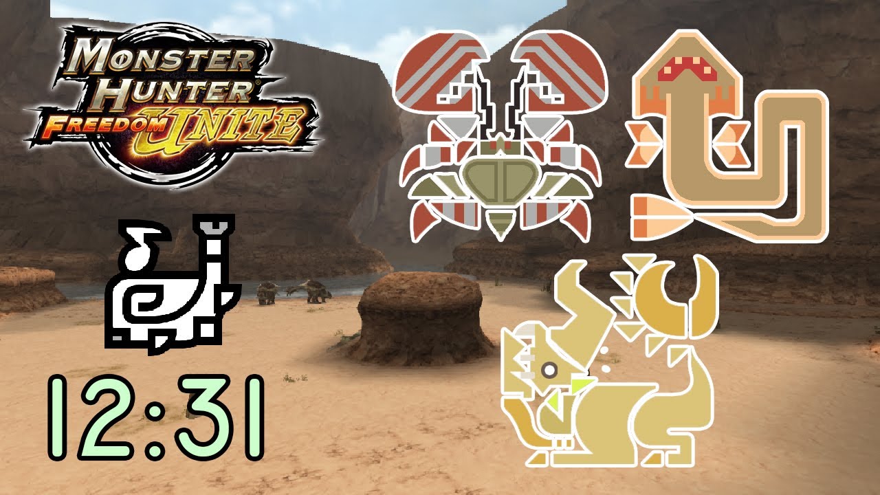 MHFU | Desert Unifier 12:31 Hunting Horn Solo