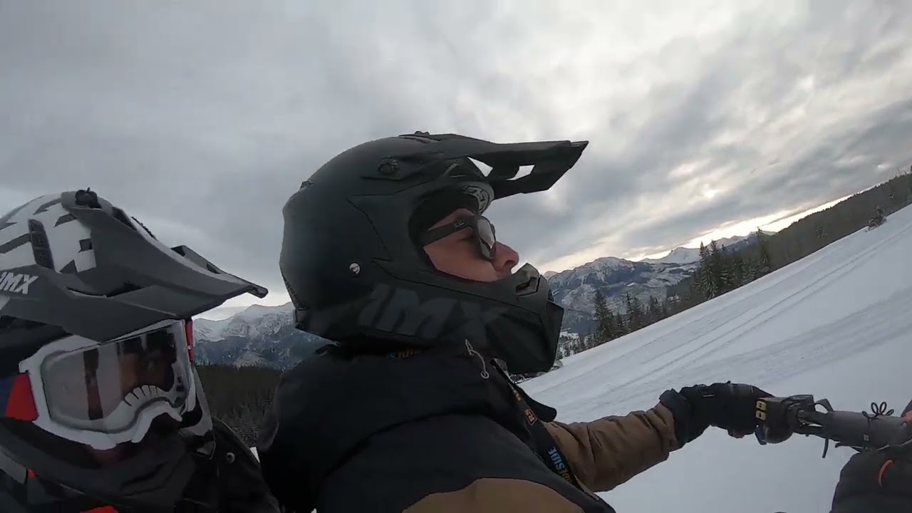 Ride Side Snowmobile in Zakopane (Poland 26/01/2024) Part 1