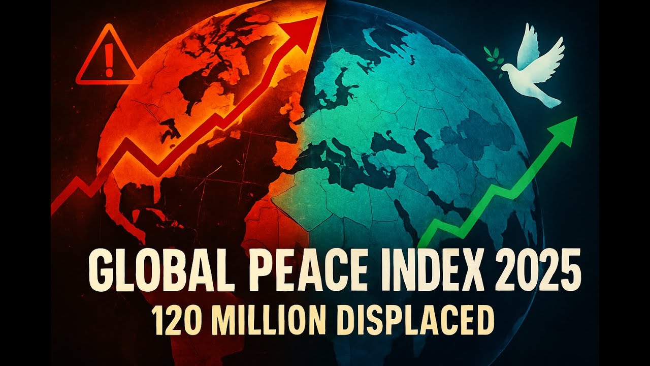 The State of Global Peace in 2025: What 120 Million Displaced People Tell Us