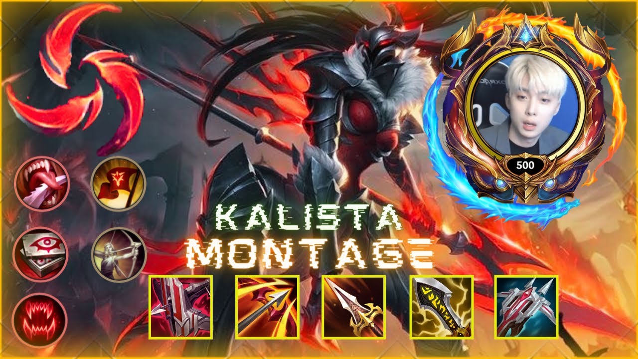 DDDD Kalista Main” Montage | Best Kalista Thách Đấu Rank Hàn S11 | LOL CoFFee