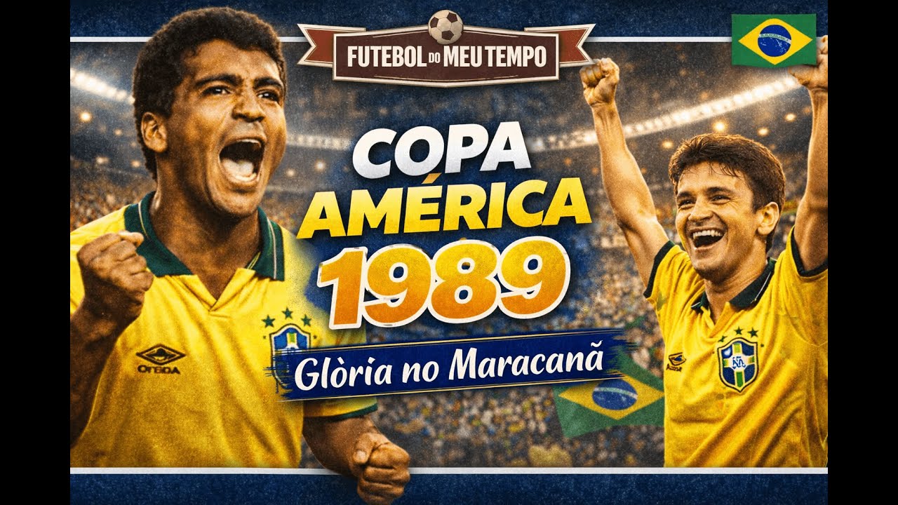 CopaAmérica1989| Quando o Brasil voltou a ser campeão