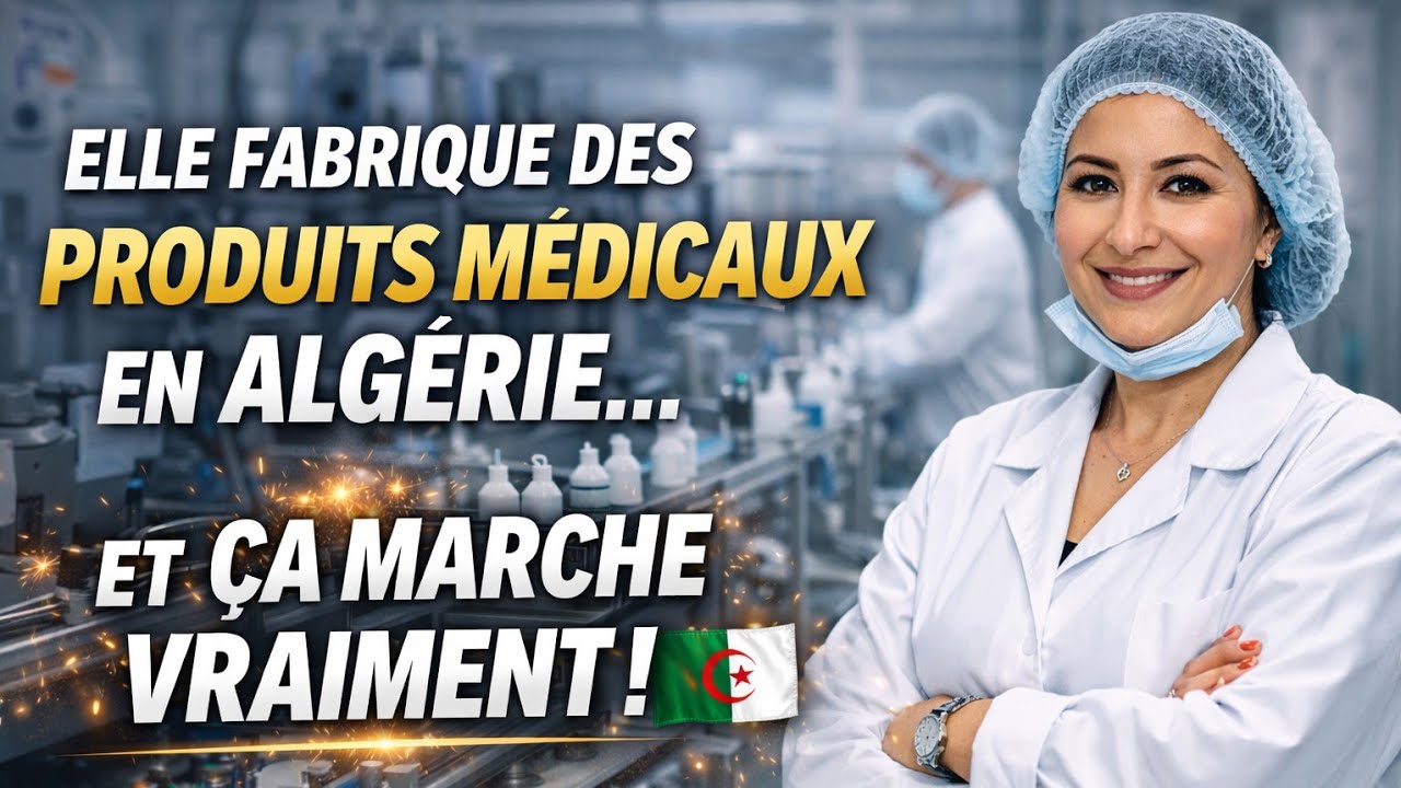 👉 Cette femme algérienne fabrique des produits médicaux en Algérie… et ça marche vraiment !