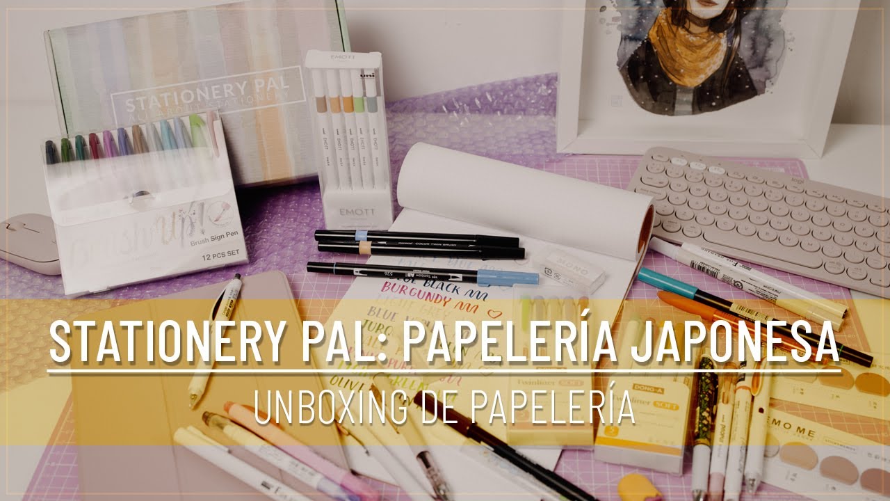 UNBOXING STATIONERY PAL | Un mont&oacute;n de PAPELER&Iacute;A JAPONESA