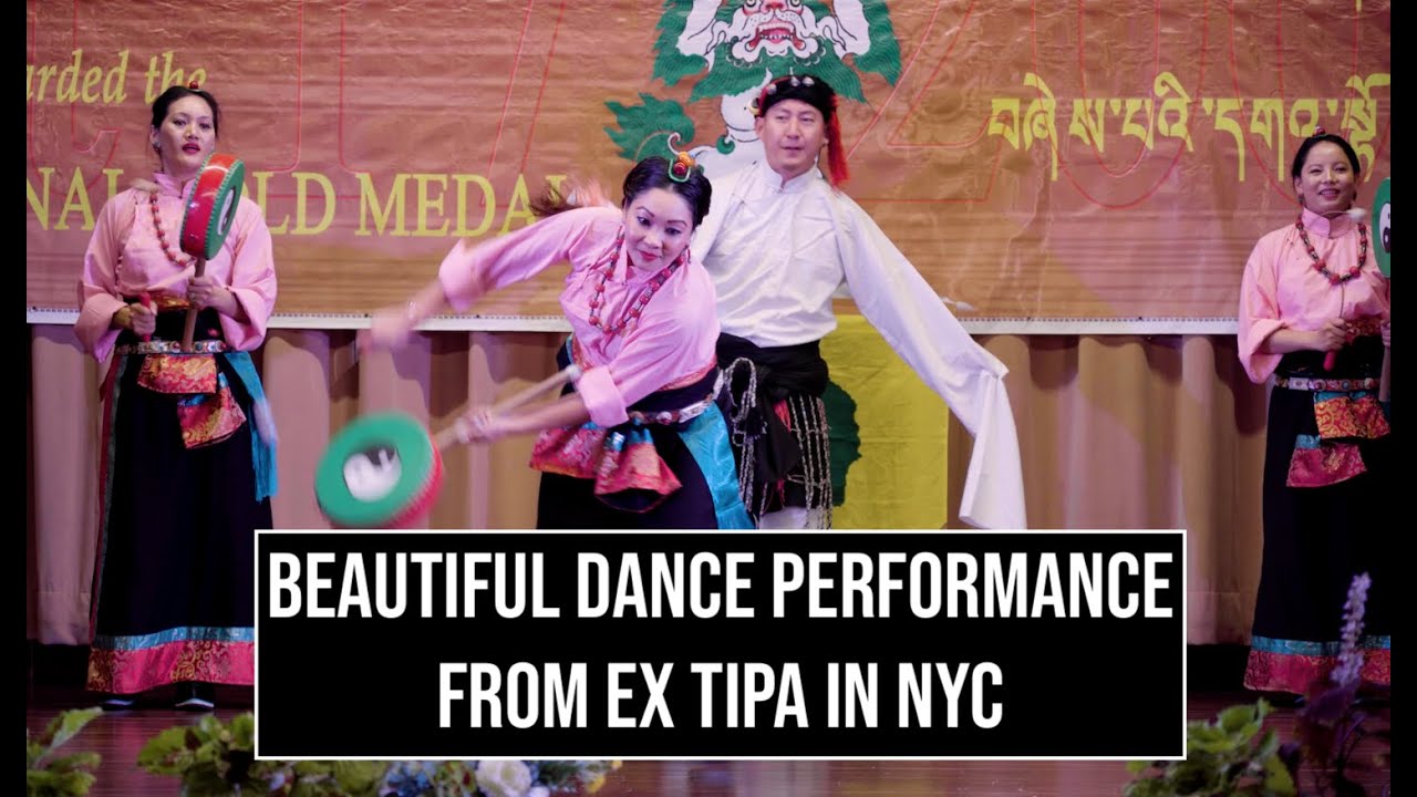 A Beautiful Tibetan Dance Performed by Ex TIPA in NYC. Tibetan Vlog from New York.